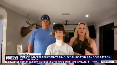 13yo Sullivan Clarke Recounts Near-Death Experience When He Was Slashed in the Neck by Jermaine Long