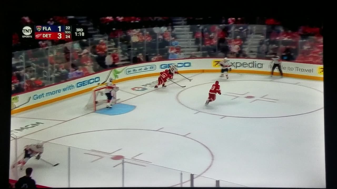 FLA vs DET - Red Wings Win 4-1