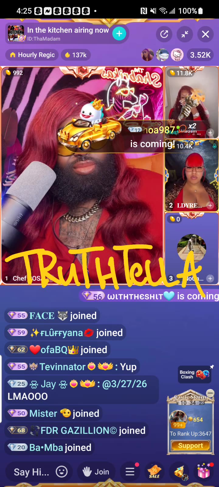 IN THE KITCHEN WITH RICK ROSA, MADAM LO & LADYRED PT. 2