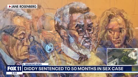 Diddy learns his fate as the judge hands down prison time