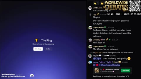 0298 WIDESTREAM - Widestream Debates - YouTube/Twitch/Rumble