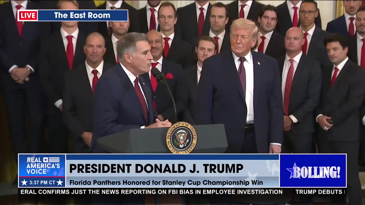 VINCENT VIOLA THANKS PRESIDENT TRUMP