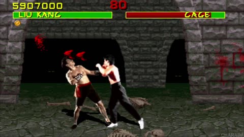 Mortal Kombat - Liu Kang - Arcade Cabinet