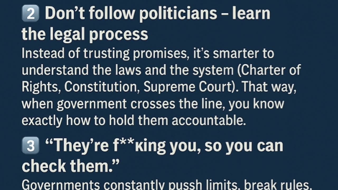 Why the Law Matters More Than Politicians