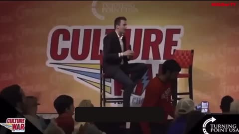 Charlie Kirk The founding fathers intended us to be a European nation for white men from good stock?