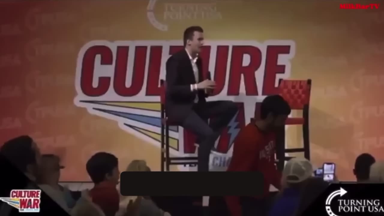 Charlie Kirk The founding fathers intended us to be a European nation for white men from good stock?