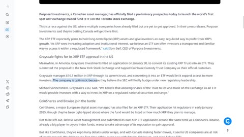 XRP IN CANADA FIRST?