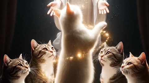 Cat going to Heaven