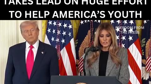 WATCH: Beautiful Melania Stuns When Giving Powerful Speech on Orphaned Children
