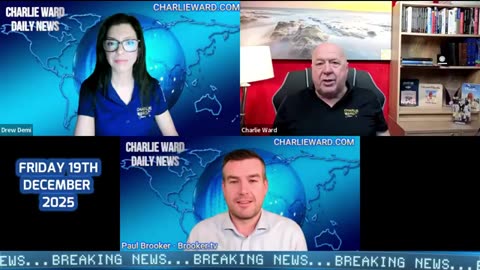 CHARLIE WARD DAILY NEWS, WITH CHARLIE, PAUL & DREW, FRIDAY 19TH DEC 2025.......