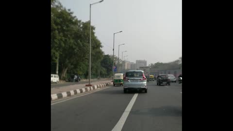 Cruising through the vibrant streets of RK Puram, South Delhi 🏍️🌆