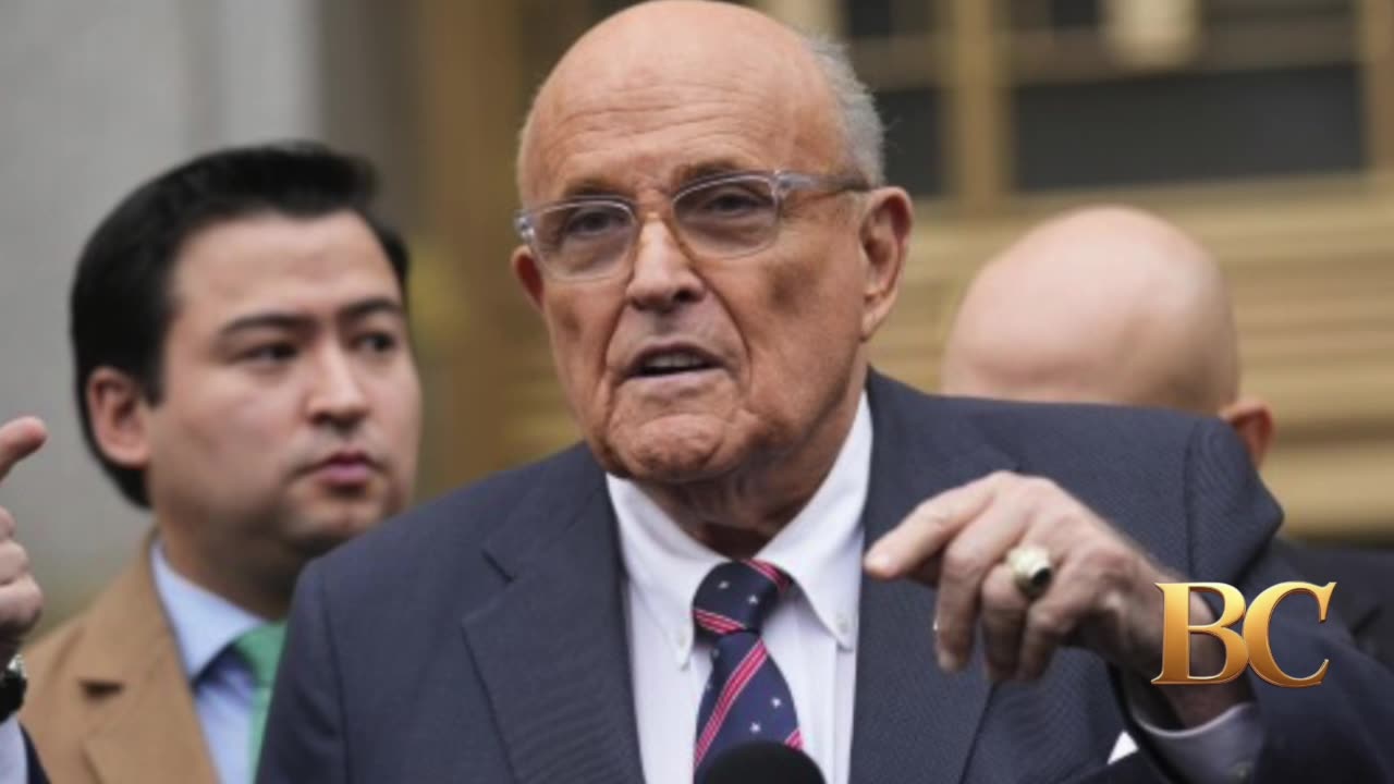 Rudy Giuliani held in contempt of court in 2020 election defamation case