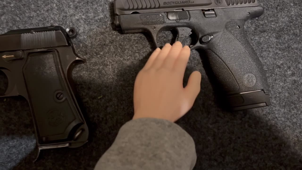 Sunday touch around 155: SPH touches its new and old .380s? #2A #tinyhands