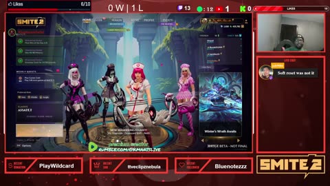 3 v 3 Customs Round 1 (Clip from Friday Nite SMITEDOWN 10/17/2025)