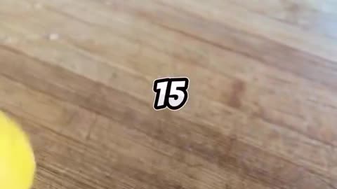 Cleaning the cutting board