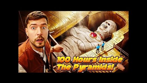 I Spent 100 Hours Inside The Pyramids!