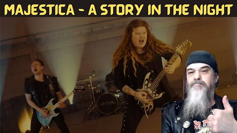 I FREAKING LOVE THIS! - (REACTION) - MAJESTICA - "A Story In The Night" (OFFICIAL MUSIC VIDEO)