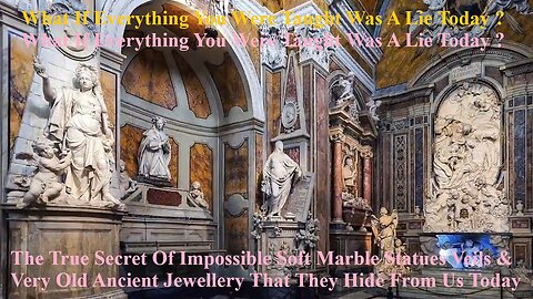 The Secret Of Impossible Soft Marble Statues Veils And Ancient Jewellery They Hide From Us Today