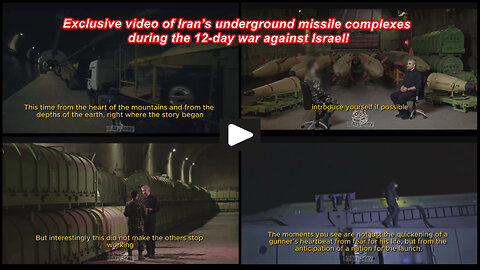 Inside Iran's IRGS deep underground missile complexes