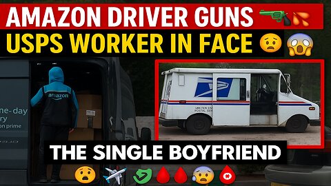 🚓 Amazon vs USPS Turns Violent — Mail Carrier Shot During Delivery Dispute in Washington 😡📬