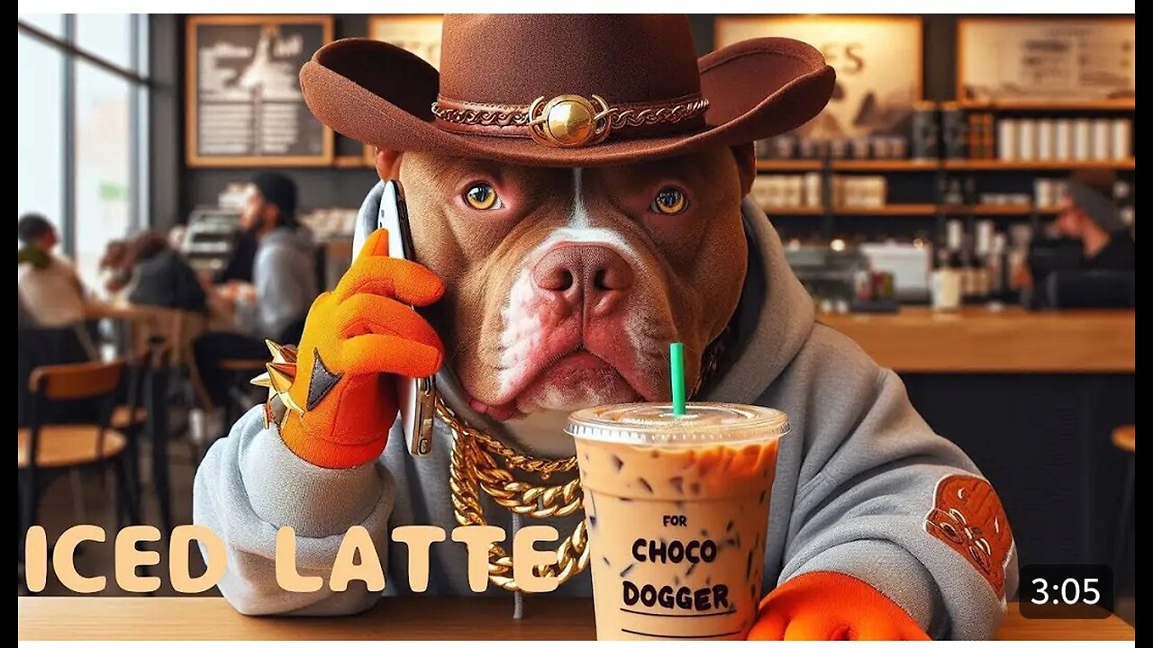 4K CHOCOLUNCH: ICED LATTE