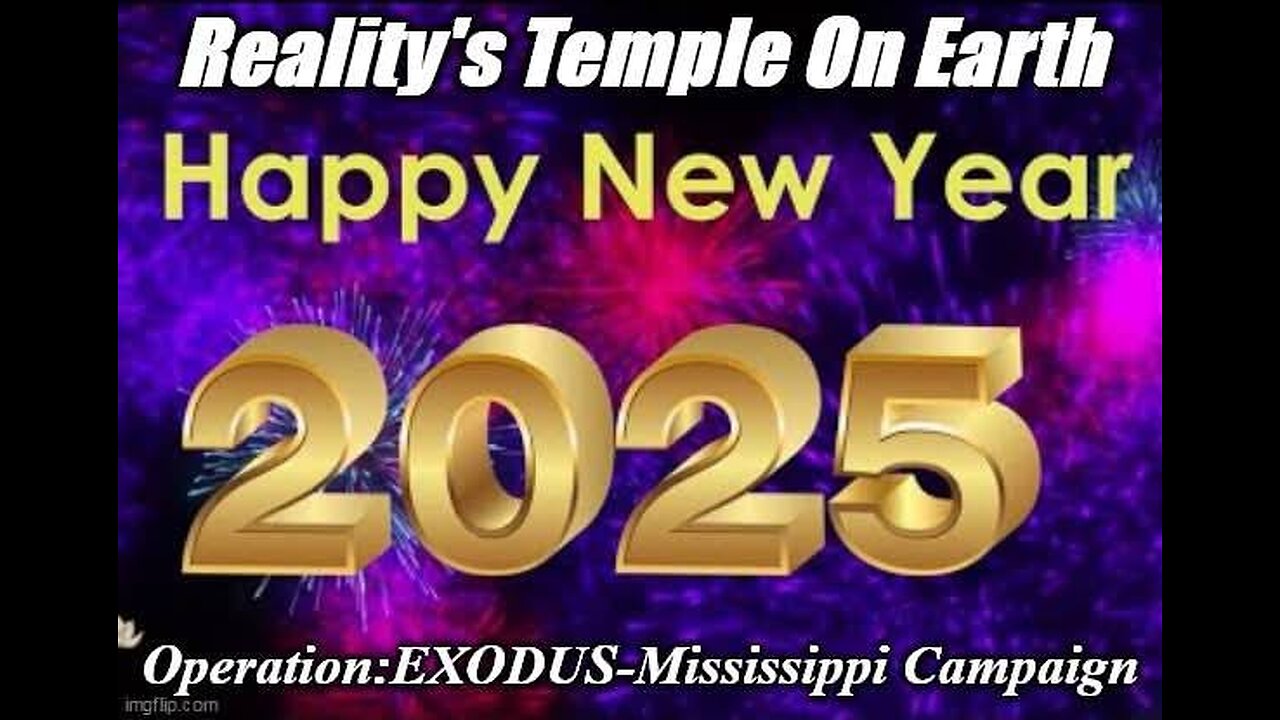 Angelsnupnup7/Reality's Temple On Earth January 2025 PROMO Video #OperationEXODUSMississippiCampaign