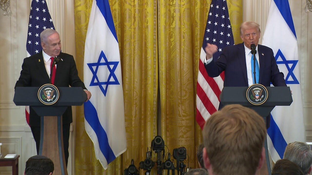 President Trump Holds a Press Conference with Prime Minister Netanyahu of Israel