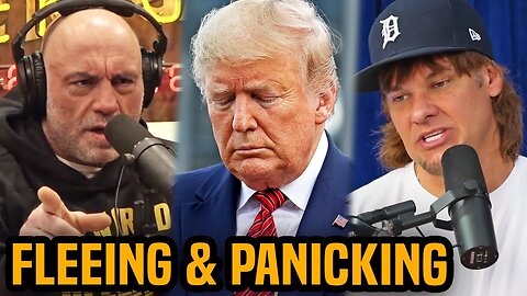 Podcast bros suddenly RUNNING AWAY from Trump