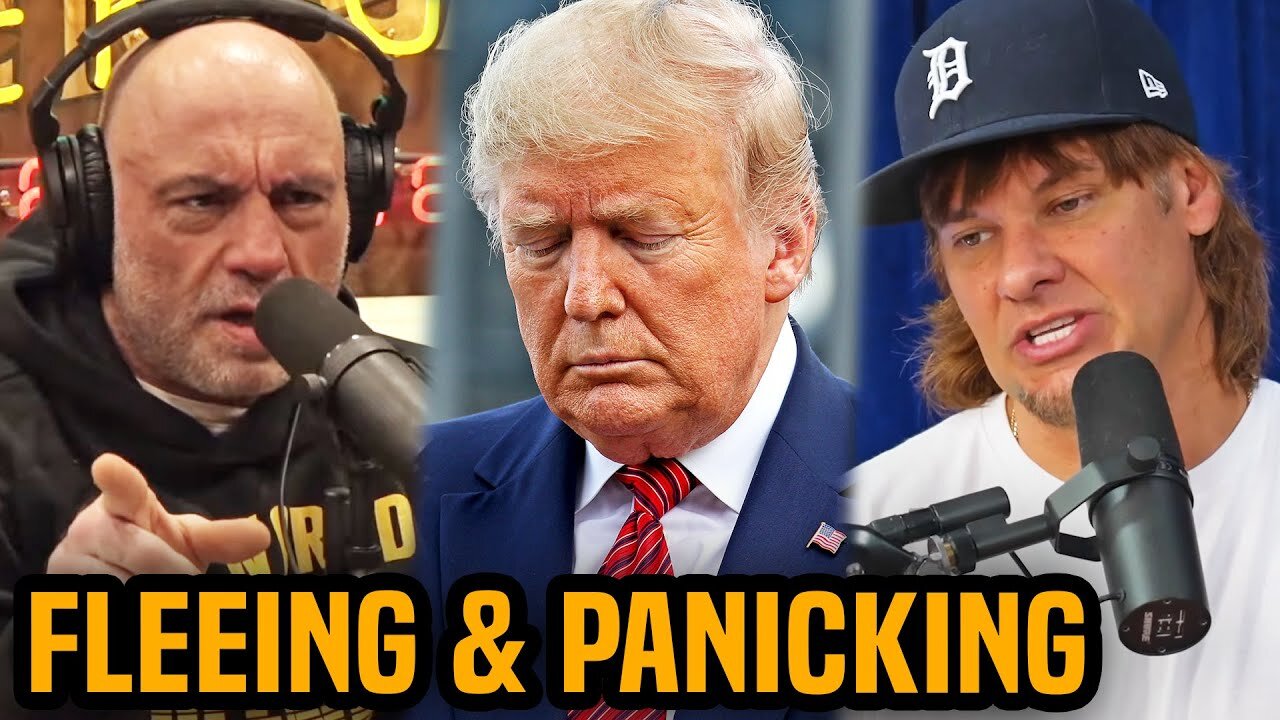 Podcast bros suddenly RUNNING AWAY from Trump