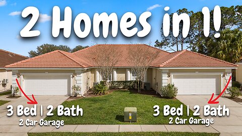 Duplex For Sale in Orlando Florida - Wedgefield Golf Community | 25 Mins to Lake Nona | $650k