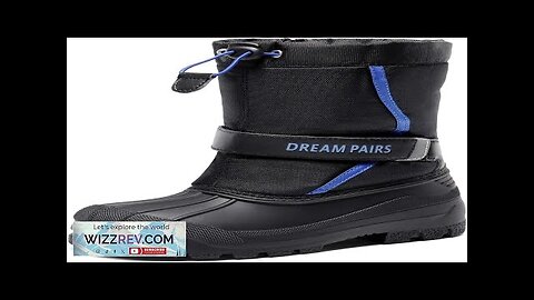 DREAM PAIRS Boys & Girls Mid Calf Waterproof Winter Snow Boots Review