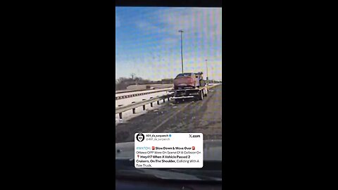 Crash On Hwy417 In Ottawa