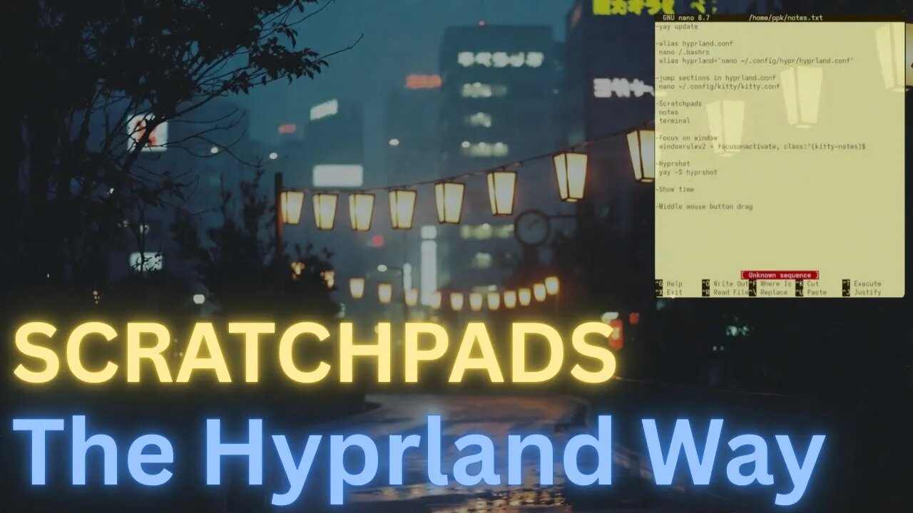 Stop Using Third-Party Hyprland Scratchpads!