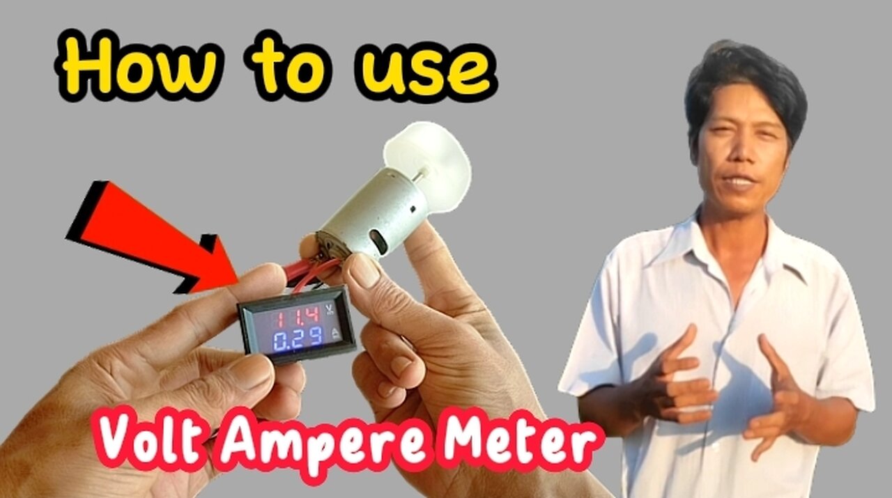 How to use Volt Amperes Meter