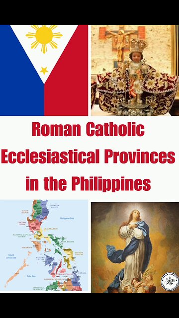 Roman Catholic Ecclesiastical Provinces in the Philippines #faith #catholic #philippines