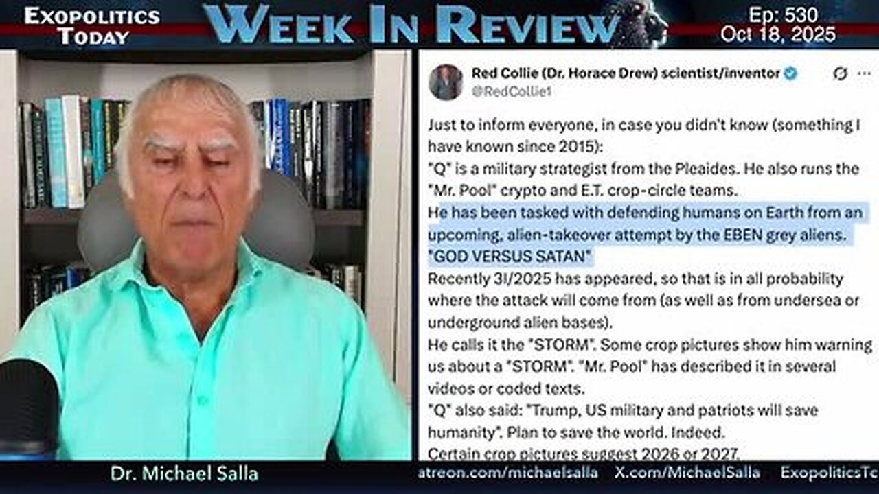 Dr. Michael Salla: NASA Hiding 3I/Atlas Photos and Eglin AFB Flying Triangle Disclosures!