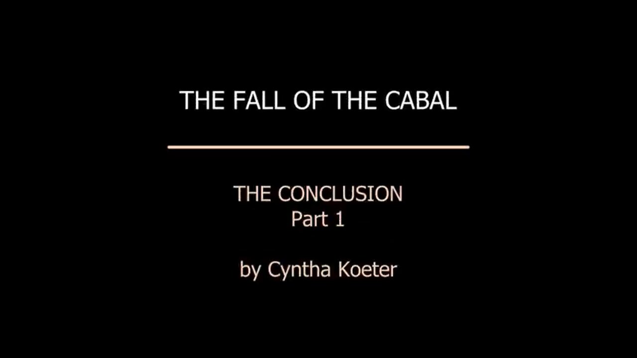 陰謀集團垮台的結論 - 第 1 部分： 權力金字塔 The Conclusion to the Fall of the Cabal - Part 1: The Pyramid Of Power