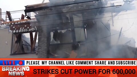 Ukraine Faces Major Blackouts After New Wave of Russian Attacks