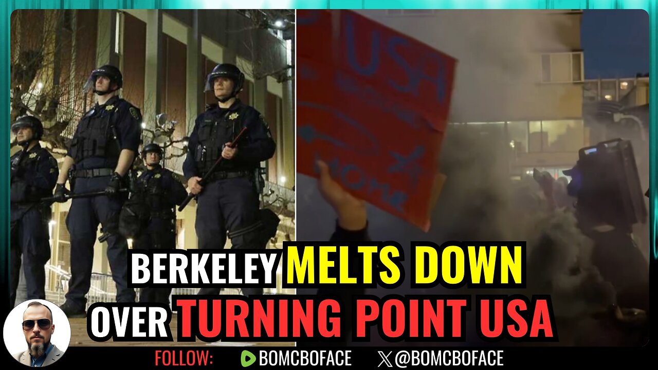 🤯 Berkeley MELTS DOWN Over Turning Point USA Event | “Free Speech” Triggers Chaos | Bo McBoface LIVE