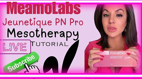 ✨DIY MeamoLabs Jeunetique PN Mesotherapy Tutorial use code: BeautyBunny to 💸💸💸