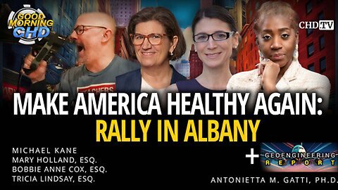 Make America Healthy Again: Rally in Albany + Nanoparticles Cause Disease?