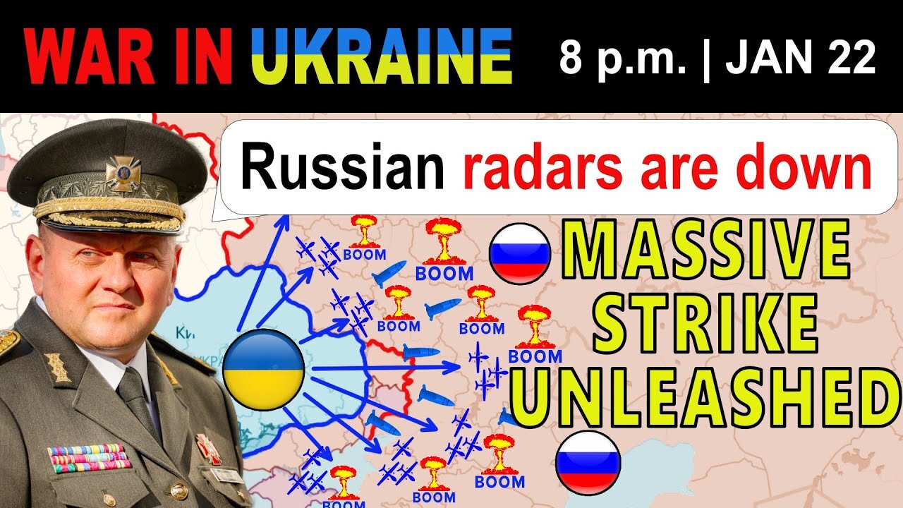 22 Jan: NO STOPPING NOW: Russians Lost THEIR 400-KM RADAR! | War in Ukraine Explained