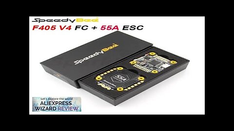 SpeedyBee F405 V4 BLS 55A Stack ICM42688P F405 V4 FC BLHELIS 55A Review