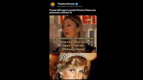 Is this why Princes Diana was killed?