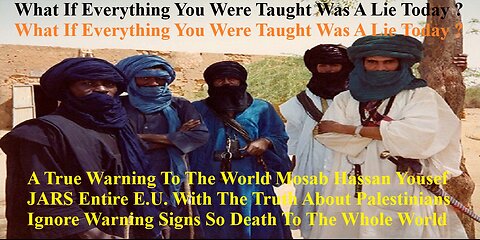A Warning To The World Mosab Hassan Yousef JARS Entire E.U. With The Truth About Palestinians