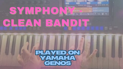 Musical Magic 🎶 Jacquelyn Williams' 'Symphony' Cover on Yamaha Genos #cleanbandit #symphonymusic