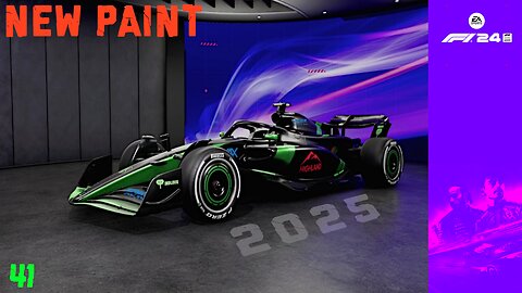 F1 2025 | MY TEAM | New paint 2025 #41