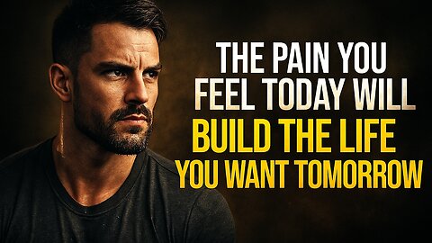 The Pain You Feel Today Will Build the Life You Want Tomorrow