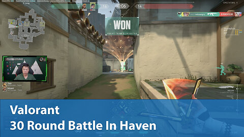 30 Round Battle In Haven | Competitive 2W-0L-1D | Valorant