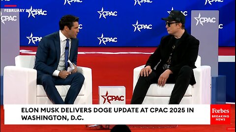 BREAKING NEWS: Elon Musk Delivers His 'DOGE Update' One Month Since Trump Retook The White House